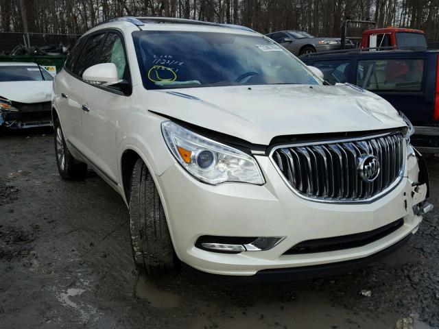 5GAKVCKD6FJ192122 - 2015 BUICK ENCLAVE WHITE photo 1