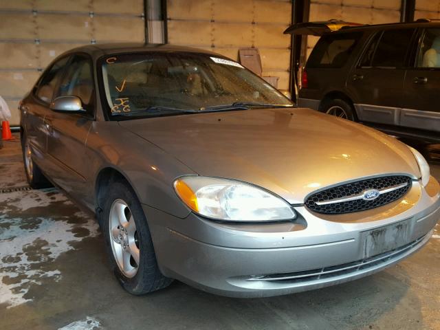 1FAFP55U41G165871 - 2001 FORD TAURUS SES BROWN photo 1