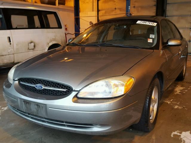 1FAFP55U41G165871 - 2001 FORD TAURUS SES BROWN photo 2