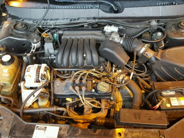 1FAFP55U41G165871 - 2001 FORD TAURUS SES BROWN photo 7