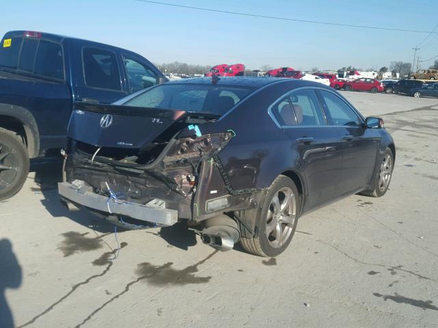 19UUA96569A004942 - 2009 ACURA TL BROWN photo 4