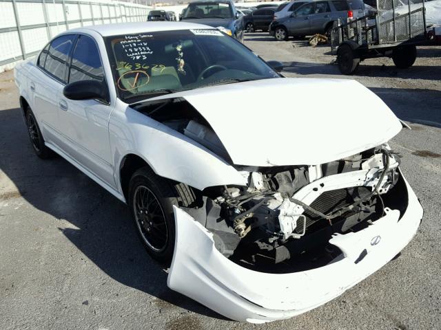 1G3NK52T8YC311383 - 2000 OLDSMOBILE ALERO GX WHITE photo 1