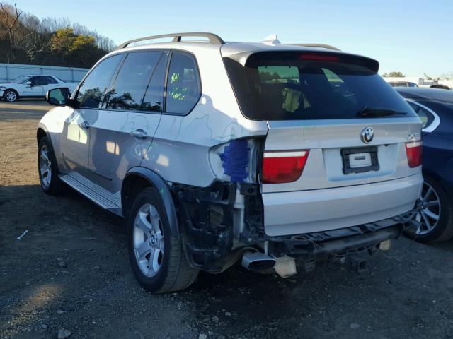 5UXFE83588L160007 - 2008 BMW X5 4.8I SILVER photo 3