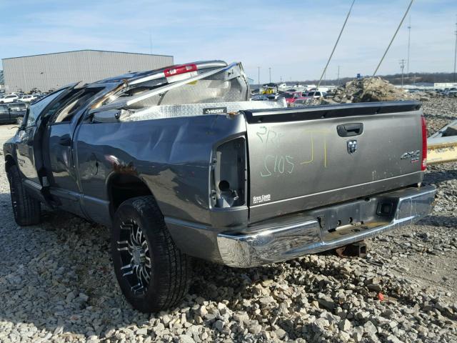 1D7HU18N86S615105 - 2006 DODGE RAM 1500 S GRAY photo 3