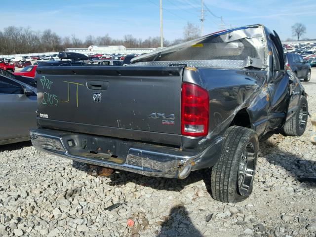 1D7HU18N86S615105 - 2006 DODGE RAM 1500 S GRAY photo 4