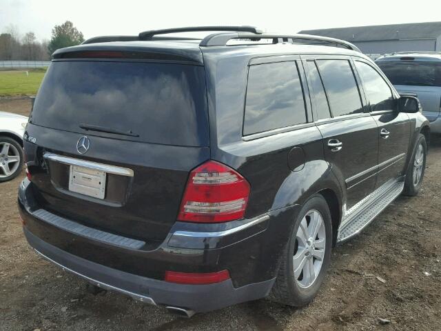 4JGBF71EX7A280004 - 2007 MERCEDES-BENZ GL 450 4MA BLACK photo 4