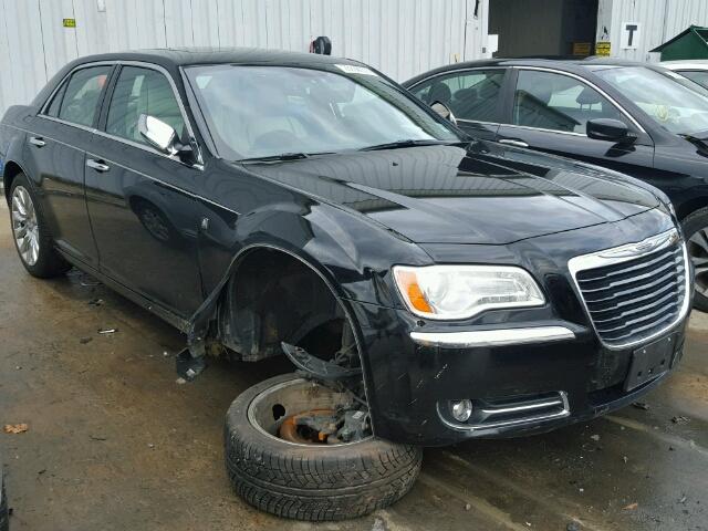 2C3CCAAG9DH697728 - 2013 CHRYSLER 300 BLACK photo 1