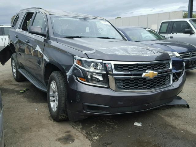 1GNSKBKCXJR207828 - 2018 CHEVROLET TAHOE K150 GRAY photo 1