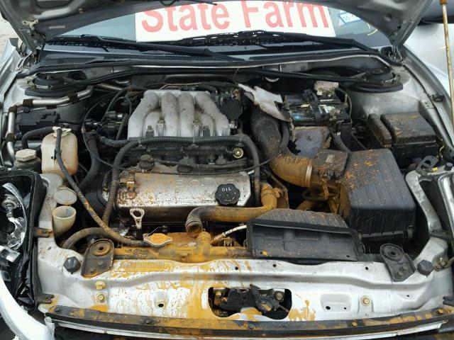 4A3AC84H63E013396 - 2003 MITSUBISHI ECLIPSE GT SILVER photo 7