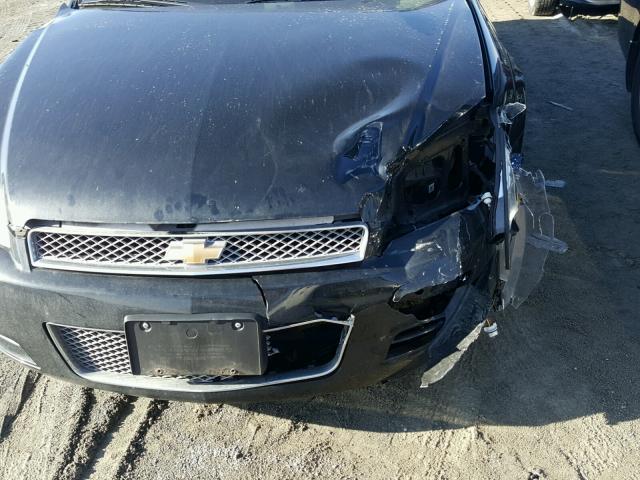 2G1WG5E36D1259665 - 2013 CHEVROLET IMPALA LT BLACK photo 9