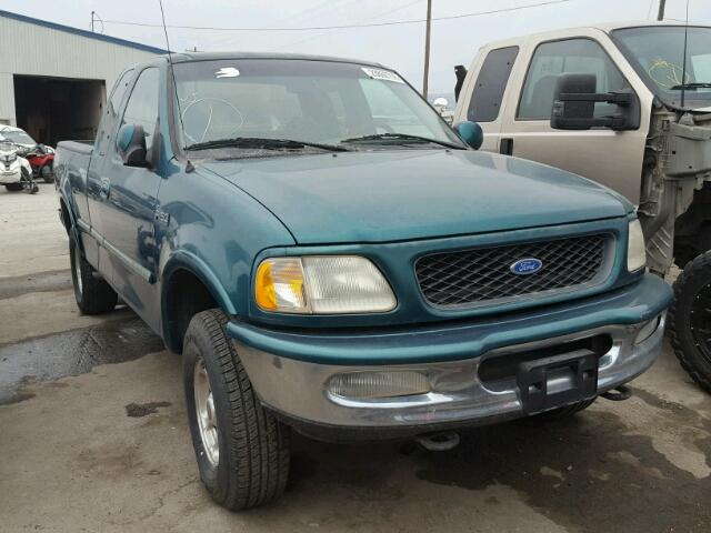 1FTDX18W3VKD25507 - 1997 FORD F150 GREEN photo 1