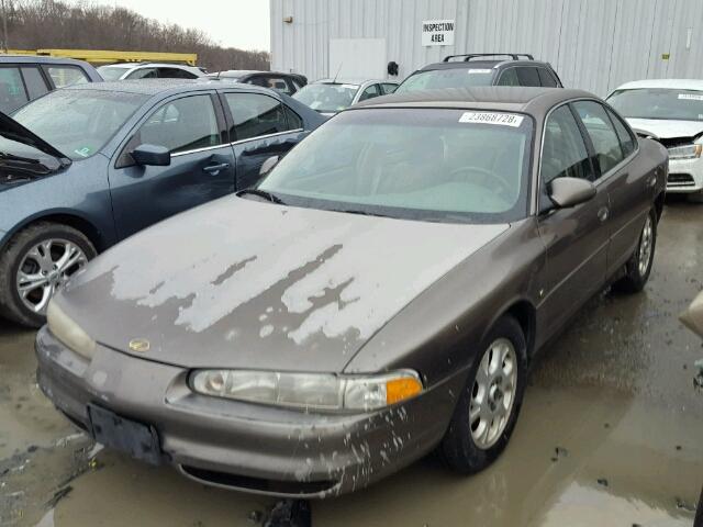 1G3WS52H32F131346 - 2002 OLDSMOBILE INTRIGUE G BROWN photo 2