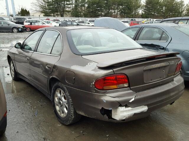 1G3WS52H32F131346 - 2002 OLDSMOBILE INTRIGUE G BROWN photo 3