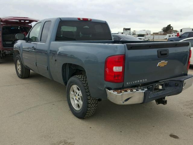 2GCEC19J571543499 - 2007 CHEVROLET SILVERADO GRAY photo 3