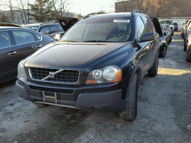 YV1CZ91H441046470 - 2004 VOLVO XC90 T6 BLACK photo 2