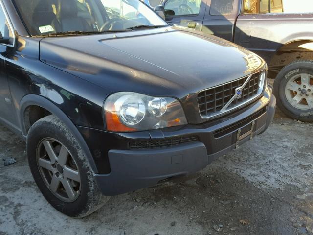 YV1CZ91H441046470 - 2004 VOLVO XC90 T6 BLACK photo 9