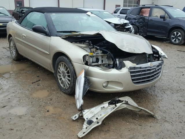 1C3EL55R26N282725 - 2006 CHRYSLER SEBRING TO GOLD photo 1