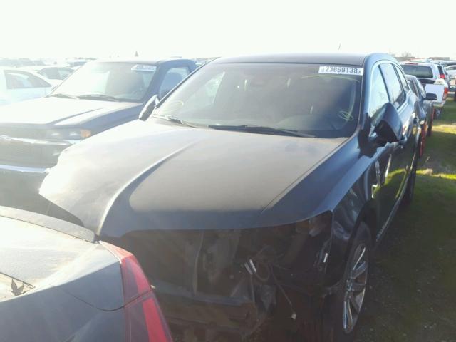 2LMHJ5NK6DBL52091 - 2013 LINCOLN MKT BLACK photo 2