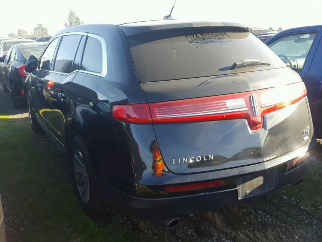 2LMHJ5NK6DBL52091 - 2013 LINCOLN MKT BLACK photo 3