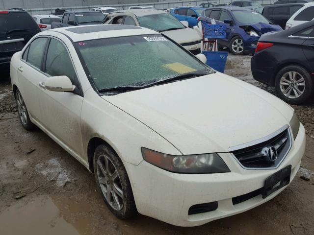 JH4CL96824C021456 - 2004 ACURA TSX WHITE photo 1