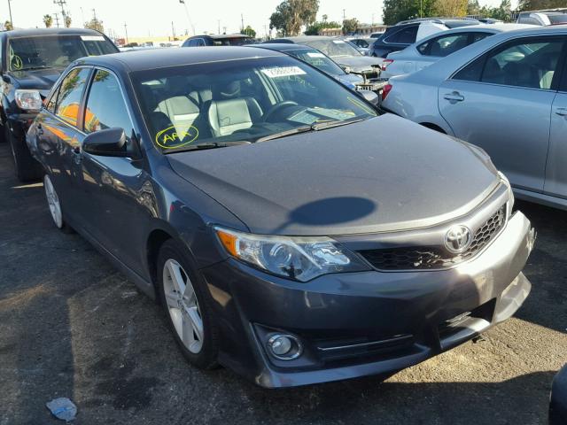 4T1BF1FK3CU612742 - 2012 TOYOTA CAMRY BASE GRAY photo 1