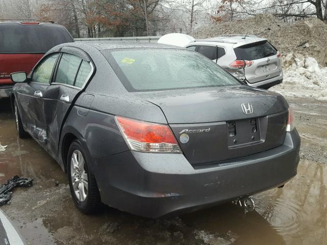 1HGCP2F47AA020466 - 2010 HONDA ACCORD LXP GRAY photo 3