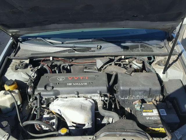 4T1BE32K52U071020 - 2002 TOYOTA CAMRY LE SILVER photo 7