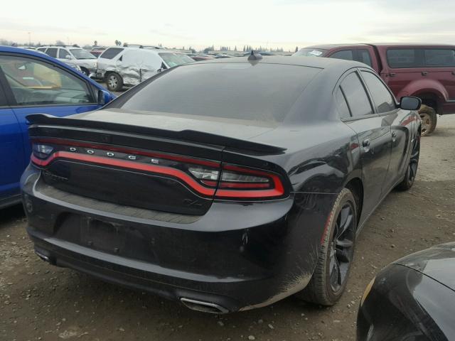 2C3CDXCT9GH272279 - 2016 DODGE CHARGER R/ BLACK photo 4