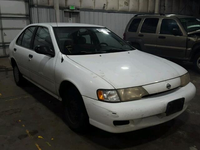 3N1AB41D7XL104282 - 1999 NISSAN SENTRA BAS WHITE photo 1