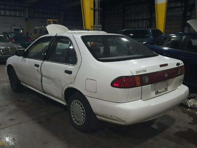 3N1AB41D7XL104282 - 1999 NISSAN SENTRA BAS WHITE photo 3