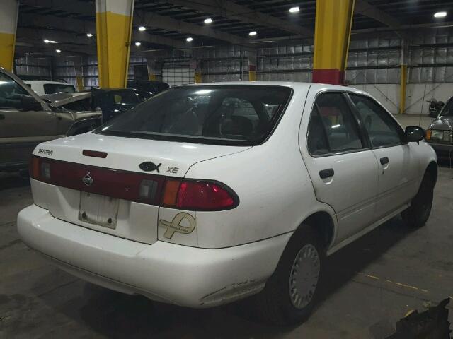 3N1AB41D7XL104282 - 1999 NISSAN SENTRA BAS WHITE photo 4