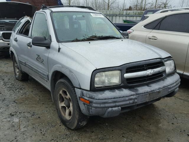 2CNBJ734436905782 - 2003 CHEVROLET TRACKER ZR SILVER photo 1