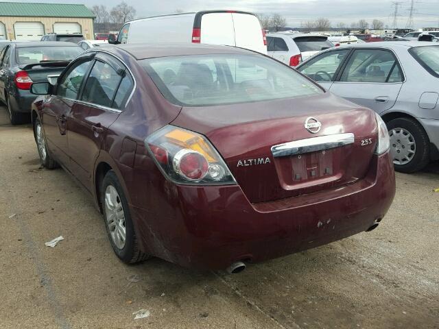 1N4AL2AP2AN513974 - 2010 NISSAN ALTIMA BAS MAROON photo 3