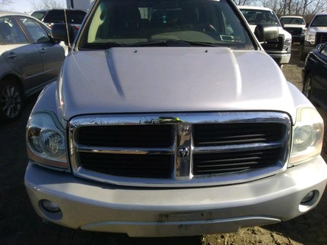 1D4HB48N26F100968 - 2006 DODGE DURANGO SL SILVER photo 9