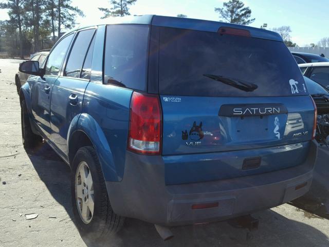 5GZCZ63465S825474 - 2005 SATURN VUE BLUE photo 3