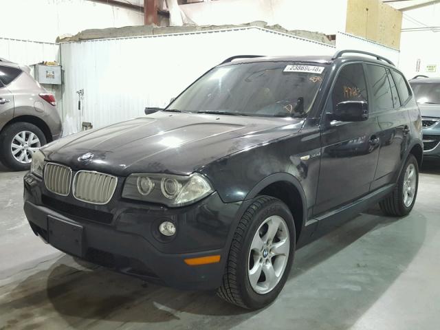 WBXPC93497WF07890 - 2007 BMW X3 3.0SI BLACK photo 2