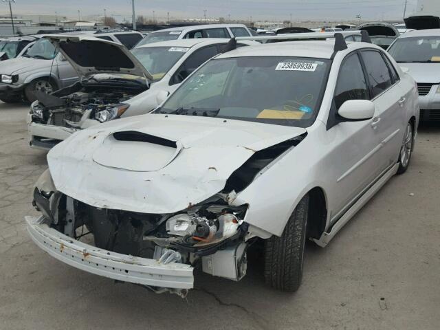 JF1GE756X8H505374 - 2008 SUBARU IMPREZA WR WHITE photo 2