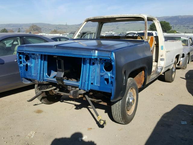 CCY243Z167563 - 1973 CHEVROLET C/K1500 WHITE photo 2