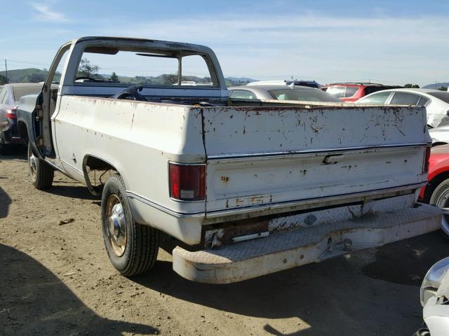 CCY243Z167563 - 1973 CHEVROLET C/K1500 WHITE photo 3