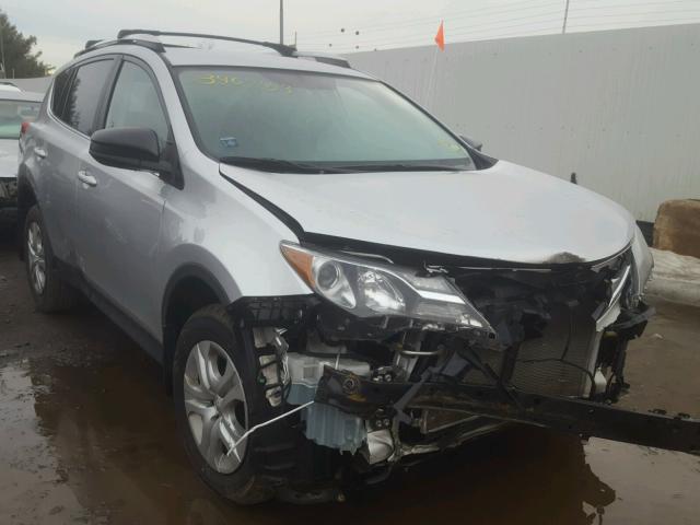 2T3BFREV9EW141264 - 2014 TOYOTA RAV4 LE GRAY photo 1