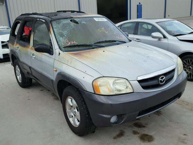 4F2CZ06113KM34939 - 2003 MAZDA TRIBUTE ES SILVER photo 1