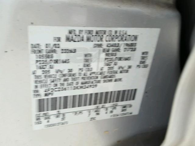 4F2CZ06113KM34939 - 2003 MAZDA TRIBUTE ES SILVER photo 10