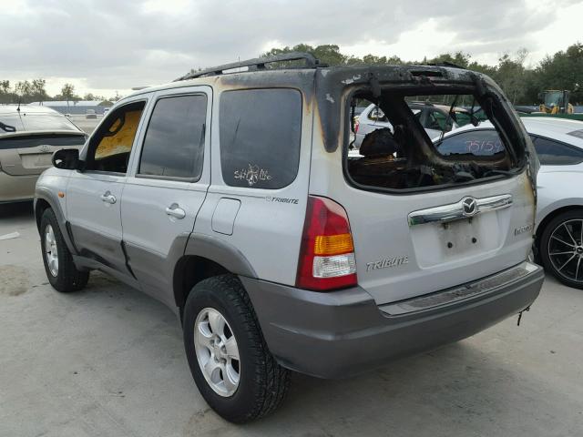 4F2CZ06113KM34939 - 2003 MAZDA TRIBUTE ES SILVER photo 3