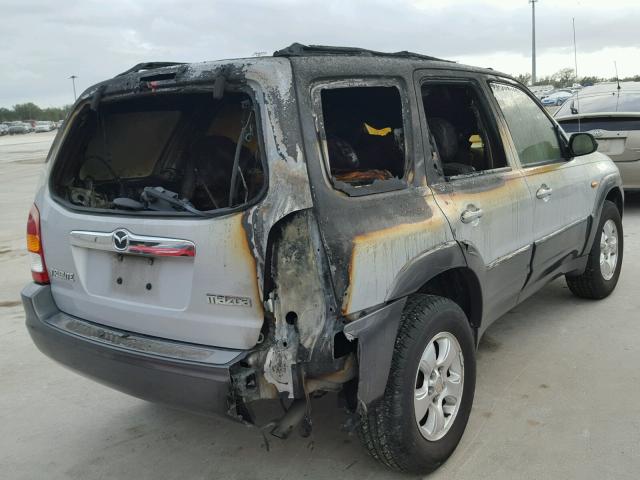 4F2CZ06113KM34939 - 2003 MAZDA TRIBUTE ES SILVER photo 4