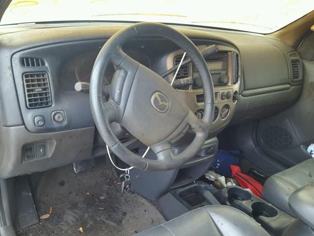 4F2CZ06113KM34939 - 2003 MAZDA TRIBUTE ES SILVER photo 9