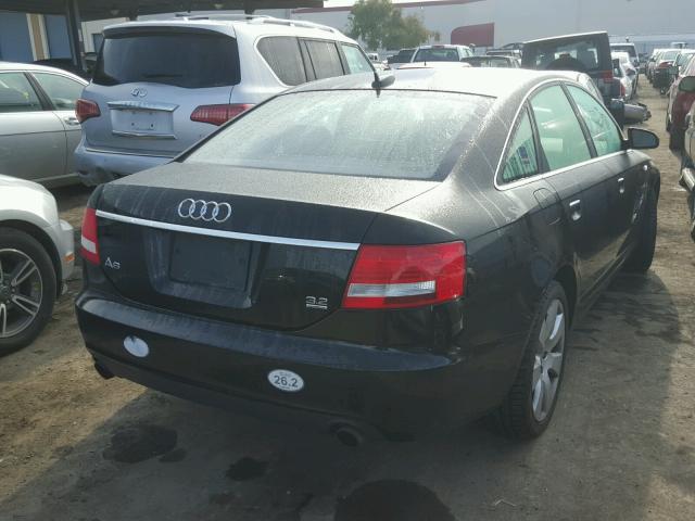 WAUDG74F05N089922 - 2005 AUDI A6 3.2 QUA BLACK photo 4