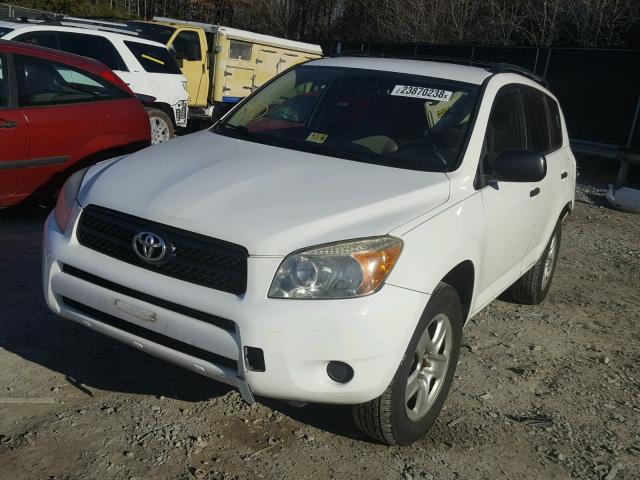 JTMZD33V176034878 - 2007 TOYOTA RAV4 WHITE photo 2