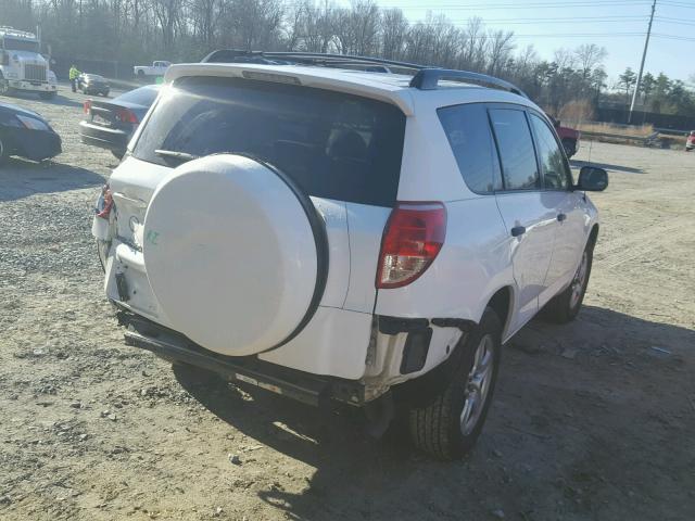 JTMZD33V176034878 - 2007 TOYOTA RAV4 WHITE photo 4