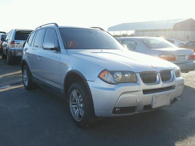 WBXPA93466WD25083 - 2006 BMW X3 3.0I SILVER photo 1