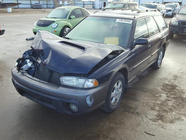 4S3BG6857W7640584 - 1998 SUBARU LEGACY 30T BLUE photo 2